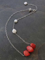 Image of Coral Nugget and Pearl